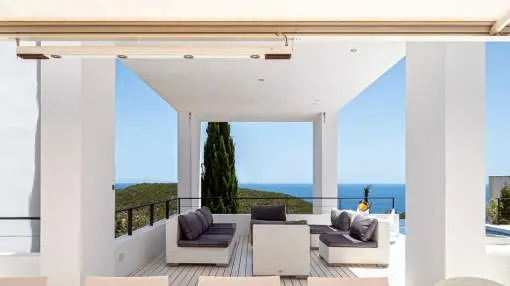 Modern villa with sea views close to the golf course for holidays rentals - Roca Llisa - Ibiza Modern villa with sea views close to the golf course for holidays rentals - Roca Llisa - Ibiza